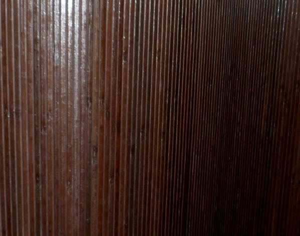 Бамбуковые обои лак. ламель 5 мм, цвет венге, ширина 0,9 м.