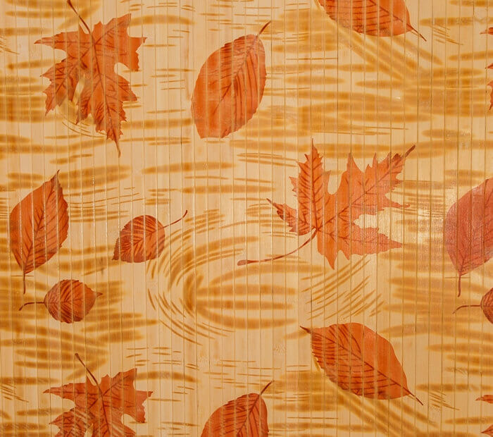 Бамбуковые обои, ламель 17мм, Осень, шир.1,5 м
